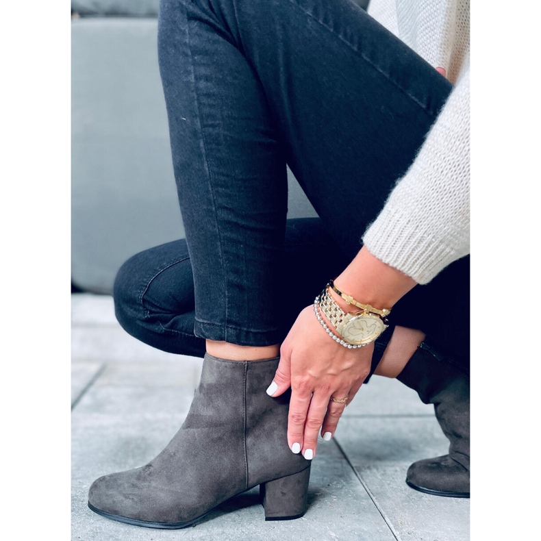 Botines tacón Talgo Verde 1