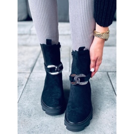 Botines Chelsea con parte superior Calipso Black negro 3