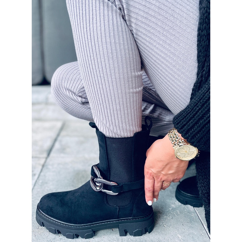 Botines Chelsea con parte superior Calipso Black negro 1 Botines Chelsea con parte superior Calipso Black negro 1