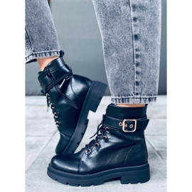 Botas militares Pomona Black negro 7