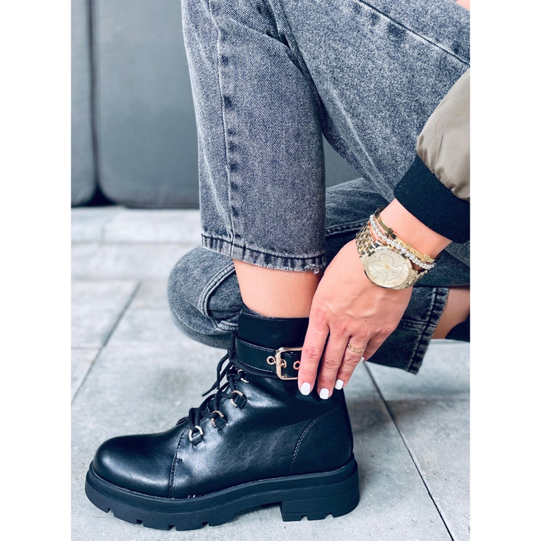 Botas militares Pomona Black negro 1