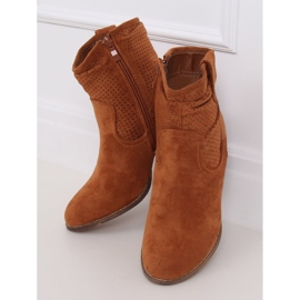 Tacones altos Fonda Camel marrón 2 Tacones altos Fonda Camel marrón 2