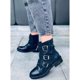 Botas militares negras Oklahoma negro 1