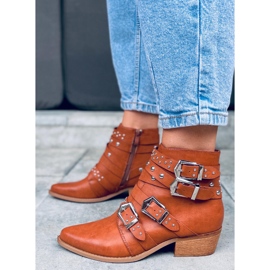 Botas con tachuelas Yucatan Brown marrón 2