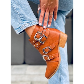 Botas con tachuelas Yucatan Brown marrón 4