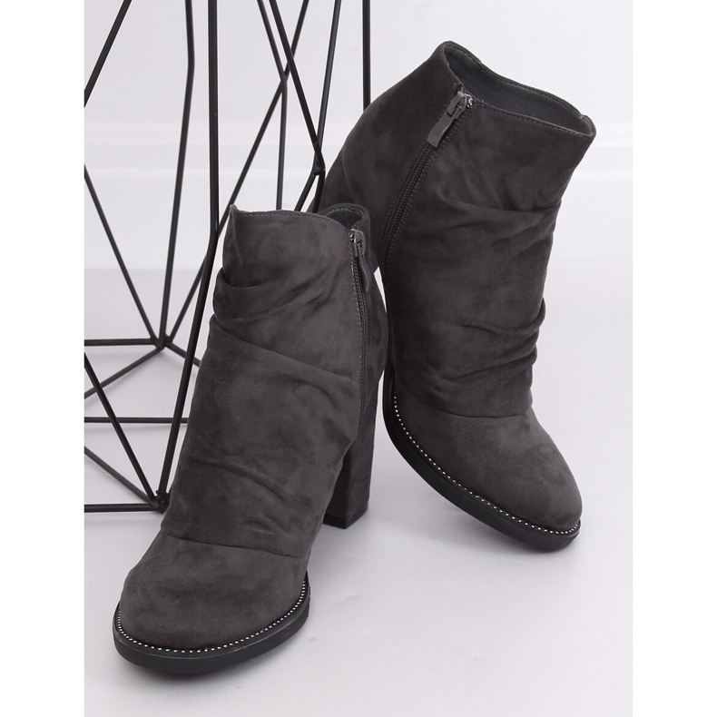 Tacones altos Puebla Gris 1