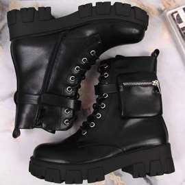 Botas con aislamiento negro Vinceza W JAN136 3