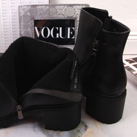 Botas negras Vinceza W JAN139A negro 2