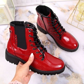 Botas con aislamiento Vinceza W JAN140B rojo negro 1
