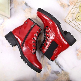 Botas con aislamiento Vinceza W JAN140B rojo negro 3