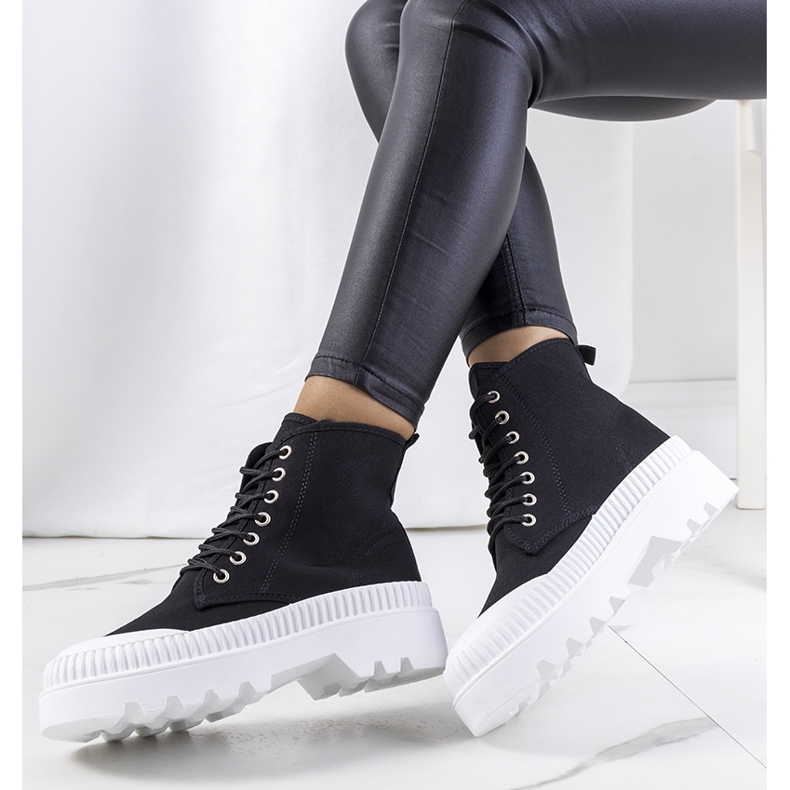 BM Zapatillas negras de Roxo negro 1