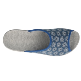 Befado zapatos mujer pu 254D142 azul gris 3