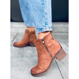 Botas tacón caucho Espera Coffee marrón 1 Botas tacón caucho Espera Coffee marrón 1