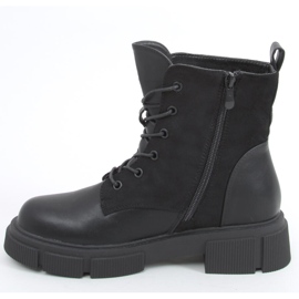 Botas Provo Black con suela gruesa negro 4