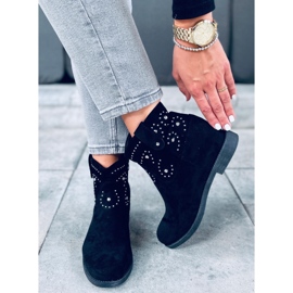 Botas con cuña oculta Odessa Black negro 5