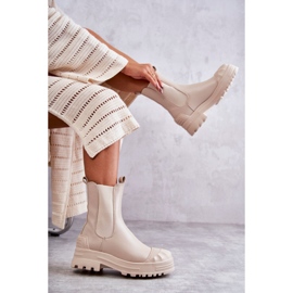 PG1 Botas Bassti Classic High Workers Beige 6
