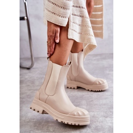 PG1 Botas Bassti Classic High Workers Beige 1