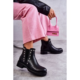 PG1 Botas Piel Workers Negra Ferra negro 7