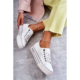 Zapatillas bajas de Mujer Big Star KK274014 Blanco 2