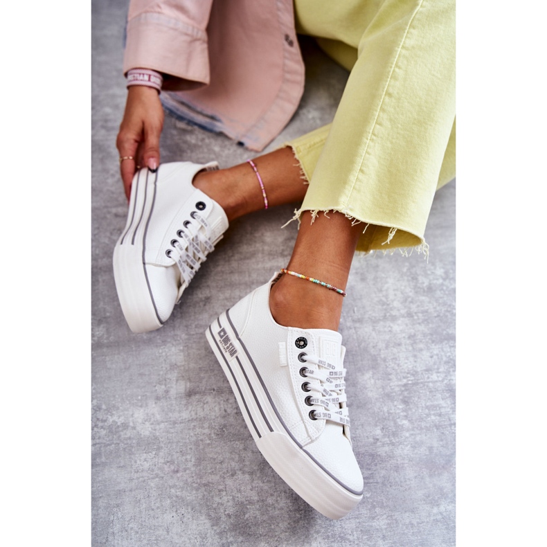 Zapatillas bajas de Mujer Big Star KK274014 Blanco 2