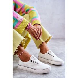 Sneakers Mujer Tela Big Star KK274017 Blanco 3
