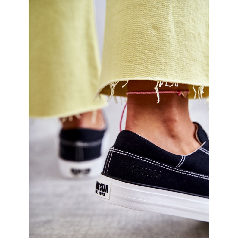 Sneakers Mujer Tela Big Star KK274019 Negro 2