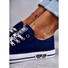 Material Sneakers Mujer Big Star KK274103 Azul Marino 8