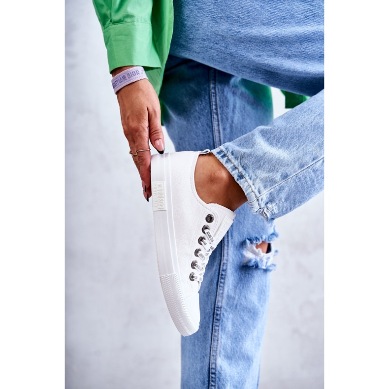 Sneakers Mujer Piel Big Star KK274105 Blanco 2