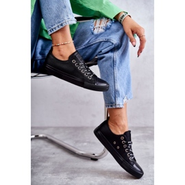 Sneakers Mujer Piel Big Star KK274106 Negro 7