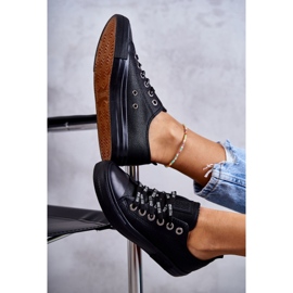 Sneakers Mujer Piel Big Star KK274106 Negro 9