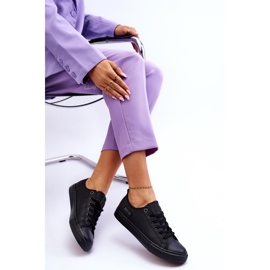 Sneakers Mujer Low Leather Big Star KK274011 Negro 9