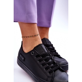 Sneakers Mujer Low Leather Big Star KK274011 Negro 4