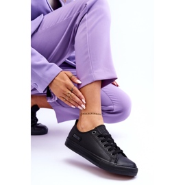 Sneakers Mujer Low Leather Big Star KK274011 Negro 6
