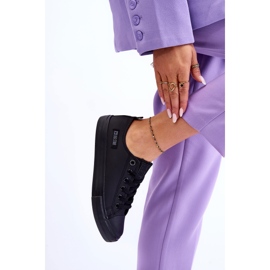 Sneakers Mujer Low Leather Big Star KK274011 Negro 8