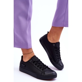 Sneakers Mujer Low Leather Big Star KK274011 Negro 7