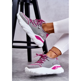 Zapatillas Mujer Memory Foam System Big Star KK274030 Gris rosado 1 Zapatillas Mujer Memory Foam System Big Star KK274030 Gris rosado 1