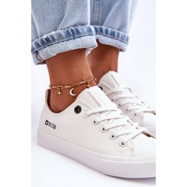 Sneakers de Mujer de Material Bajo Big Star KK274008 Blanco 8