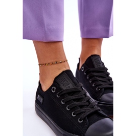 Sneakers de Mujer de Material Bajo Big Star KK274009 Negro 7