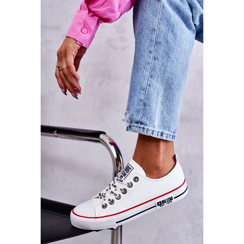 Sneakers Mujer Piel Big Star KK274095 Blanco 2