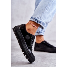 Zapatillas Deportivas Lacadas de Moda Big Star KK274044 Negro 9