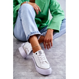 Zapatillas de Mujer Material Big Star KK274037 Blanco 8