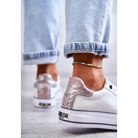 Zapatillas de Mujer Material Big Star KK274037 Blanco 3
