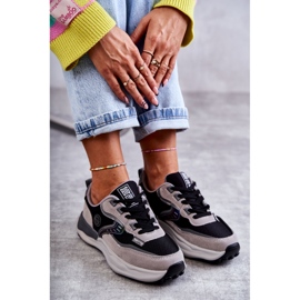 Deportivas deportivas mujer Big Star KK274100 Negro-Gris 8