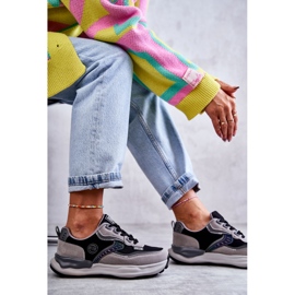 Deportivas deportivas mujer Big Star KK274100 Negro-Gris 7