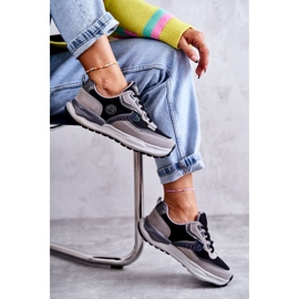 Deportivas deportivas mujer Big Star KK274100 Negro-Gris 9