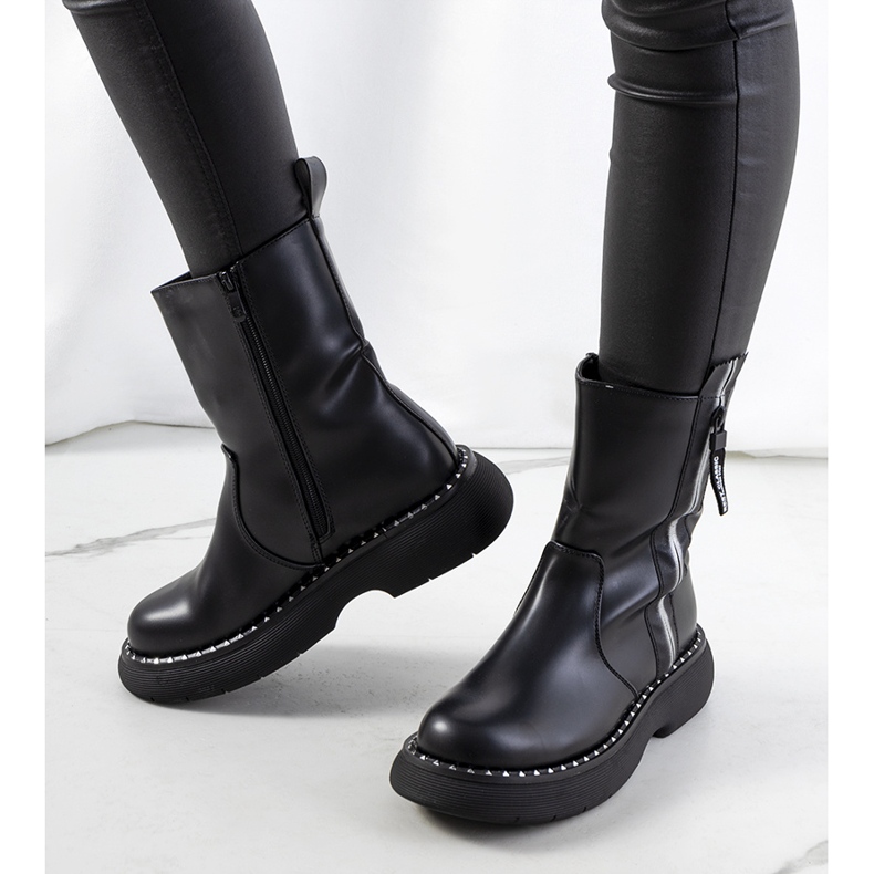 Botas Manoel negras negro 1 Botas Manoel negras negro 1