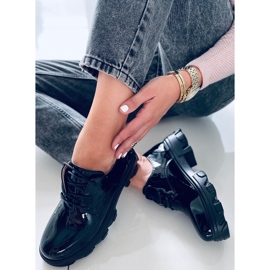 PA1 Mocasines negros de suela alta Pragma 2