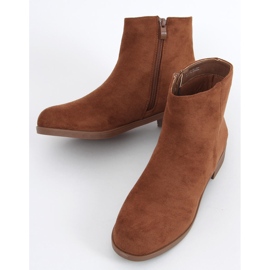 Botas Chelsea de mujer Verbe Camel Suede marrón 4