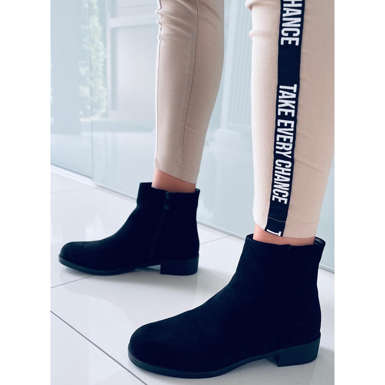 PA1 Botines Chelsea mujer ante Verbe Black negro 2