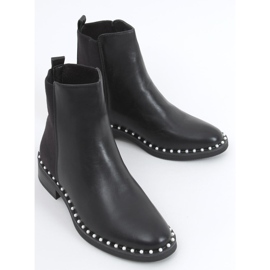PA1 Botines Chelsea con perlas Lagos Black negro 4